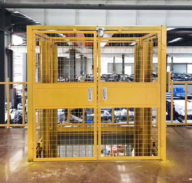 淮北智能导轨式升降机亮相